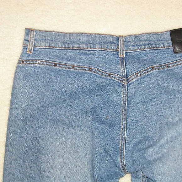 BB 2500 BeBe (S 6 Long) Distress Spandex   Denim (Boot Leg) - Picture 11 of 16